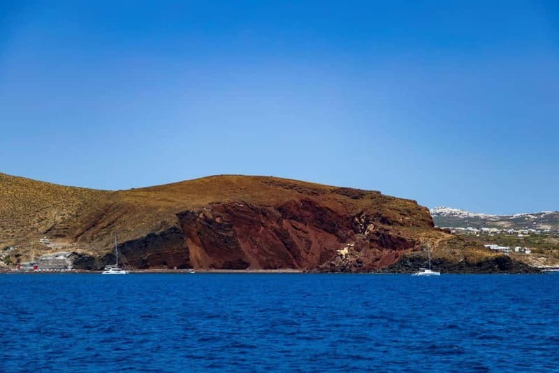 Santorini: Catamaran Cruise with Fresh Meal & Open Bar - Getting picked up (and keeping the day easy)