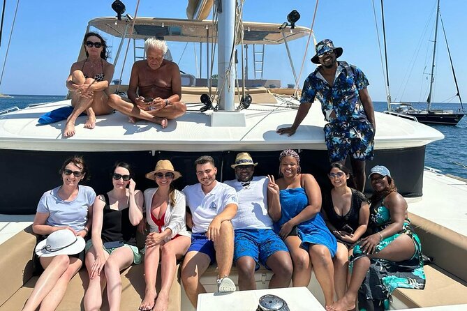 Santorini Catamaran Cruise: with Lunch, BBQ, Open Bar, Transfers - Vlychada departure at 10:00: when the day gets rolling