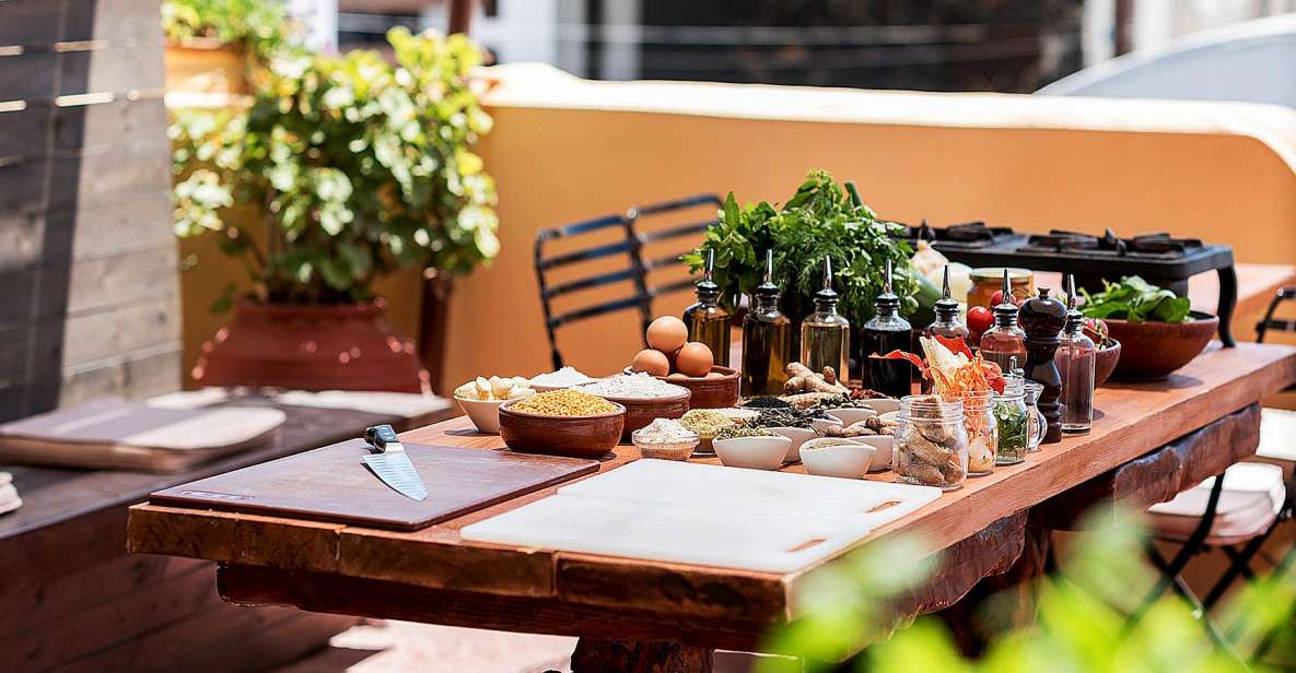 Santorini Cooking Class with Wine Tasting & Lunch - Winery Stop: Art Space and the Blend of Wine, Art, and Produce