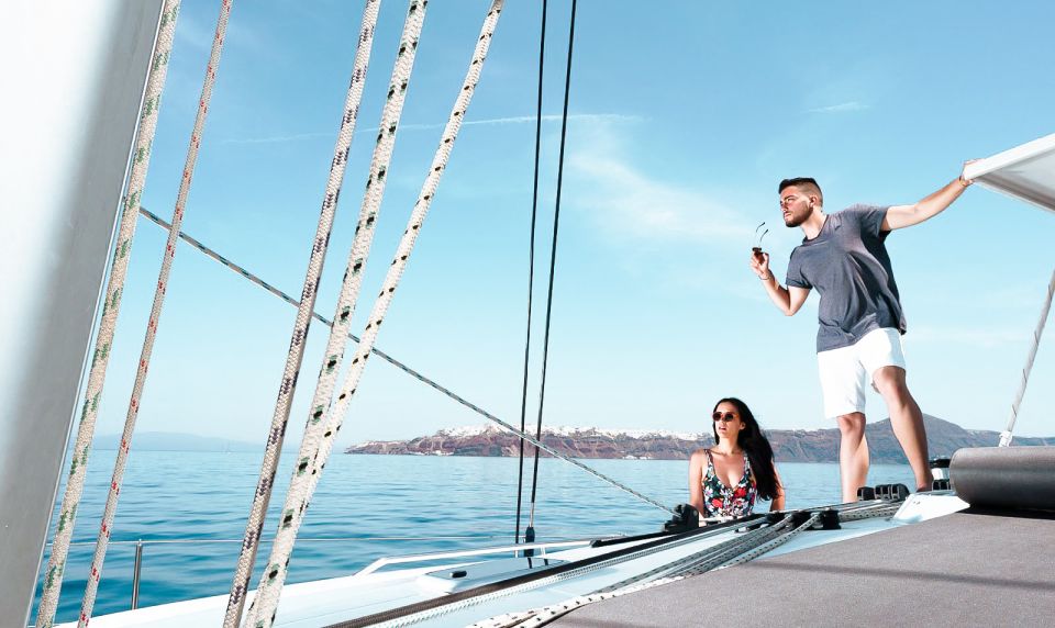 Santorini: Day Cruise with Meal & Open Bar - Open bar reality: what you get and how it feels in practice