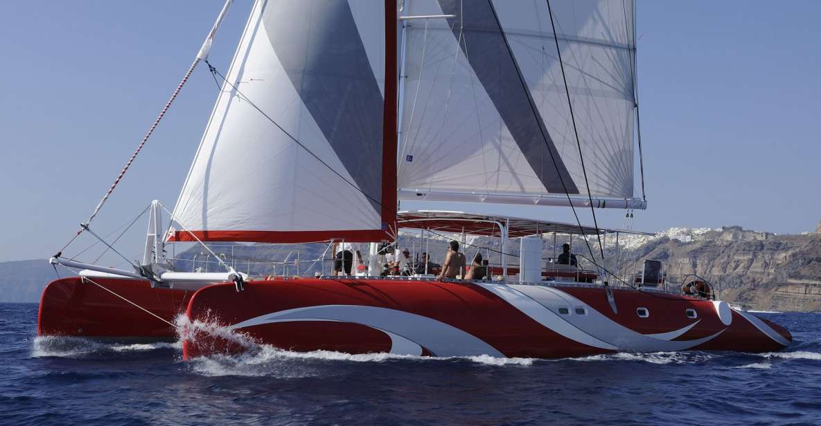 Santorini: Dream Catcher 5-hour Sailing Trip in the Caldera - From Your Pickup to Vlihada Marina: Getting There Without Stress