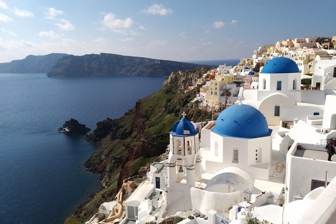Santorini First-time Visitors Private Tour with Wine Tasting - The village-feel bonus: vineyards, cave houses, and blue domes