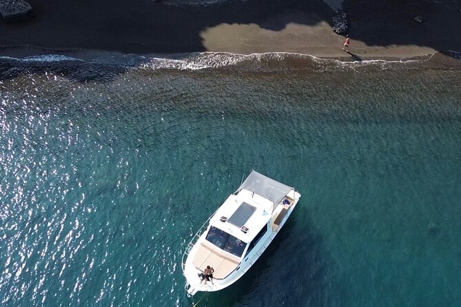 Santorini Fishing Private Cruise boat tour - BBQ, Snorkeling - Fishing near the volcano: Go for the catch, stay for the setting