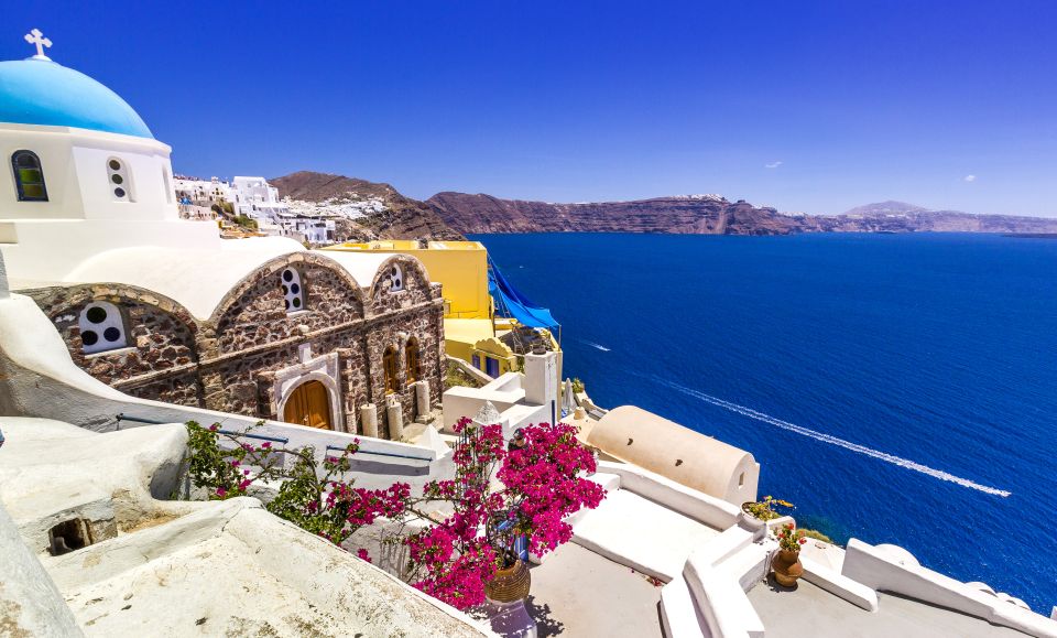 Santorini: Half or Full-Day Private Island Tour - Firostefani Blue-Dome Area: Photos That Don’t Beg for Space