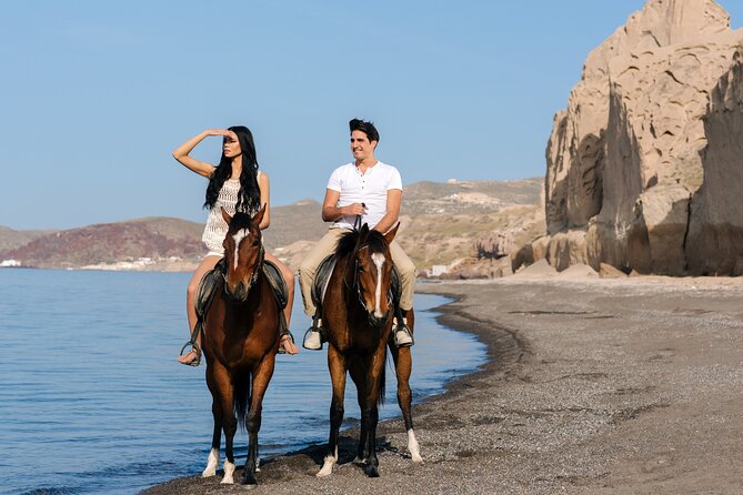 Santorini: Horse Riding to the Black Sandy Beach (Eros beach) - Who this tour suits best (and who should reconsider)