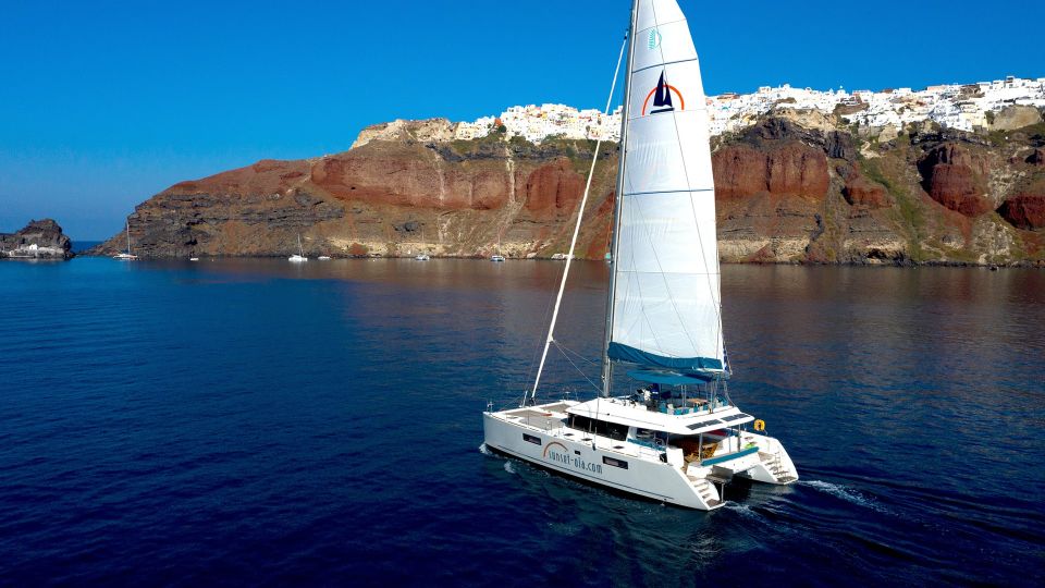 Santorini: Luxurious Catamaran Cruise with Meal & Open Bar - Price and Value: Is $147 Worth It for a 5-Hour Cruise?