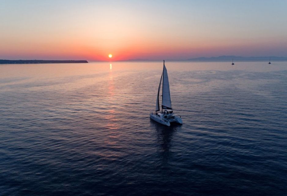 Santorini: Luxury Sunset Cruise with Dinner & Open Bar - The crew makes the difference: Vangelis, Danai, Electra, Mustafa, and more