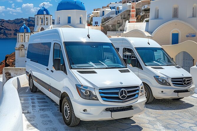 Santorini: Main Port Shared Shuttle - Bus to Hotels or Airport - Key highlights I’d plan around