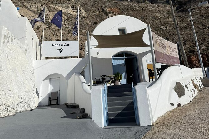 Santorini: Main Port Shared Shuttle - Bus to Hotels or Airport - Where this shuttle actually fits in Santorini travel