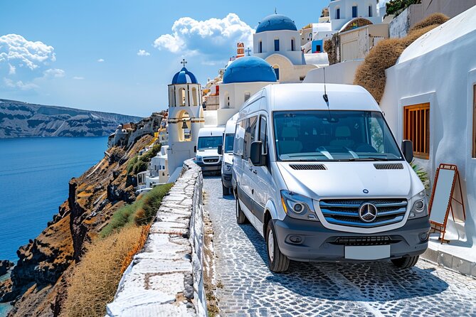 Santorini: Main Port Shared Shuttle - Bus to Hotels or Airport - The ride: fast enough, but don’t expect door-to-door perfection