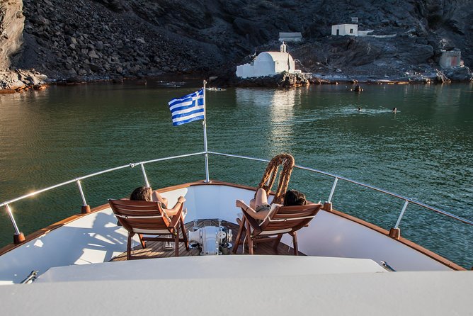 Santorini: Motor Yacht Sunset Cruise with 5-Course Dinner - Value check: is an $80 5-course sunset dinner actually worth it?
