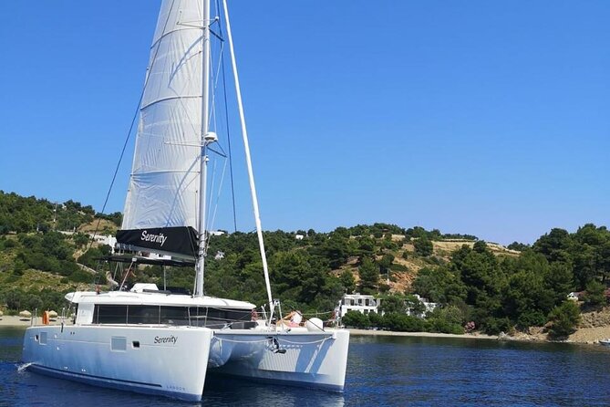 Santorini Oia: Caldera Private Day Cruise with BBQ & Drinks - Stop 1: Thirassia’s Calm Bay for Swimming and Snorkeling