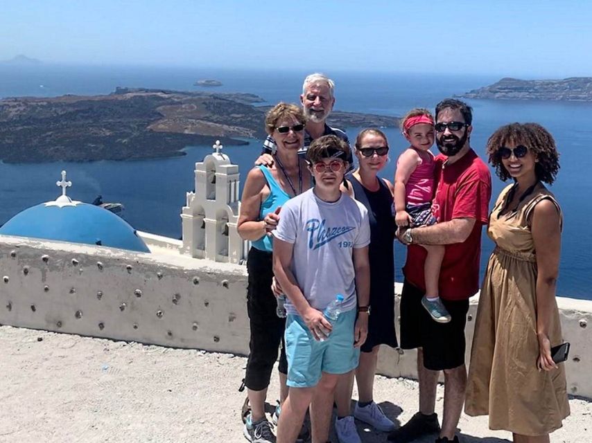 Santorini Panoramic Firostefani & Oia Blue Dome Private Tour - Firostefani to Three Bells Church: the caldera view that earns its time