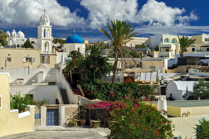 Santorini Popular Destinations - Profitis Ilias monastery: the 600m panorama reset