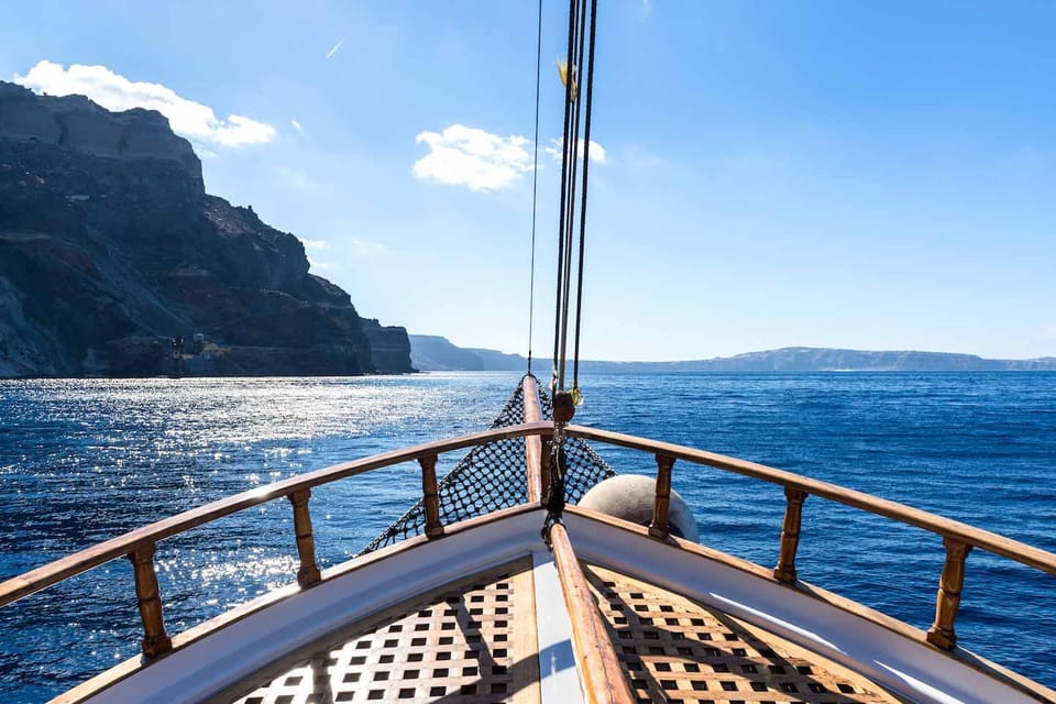 Santorini Port: 3 Hour Cruise to Volcano and Hot Springs - Audio Commentary + Caldera Views: What You’ll Actually Learn While You Float