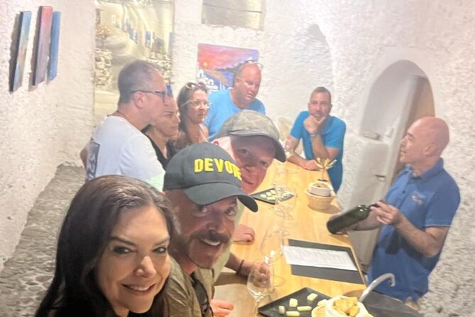 Santorini Private 5-Hour Tour with Local Guide & Sunset in Oia - Three Bells of Fira: blue-domed views in 30 minutes