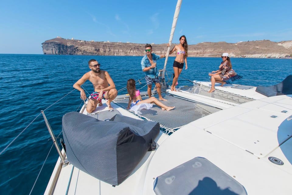 Santorini: Private Catamaran Cruise with Food & Drinks - Price and value: what you’re really paying for at $990 (up to 4)