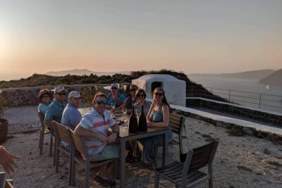 Santorini Private Custom Tour 6 - Hours - Oia’s main street: where the Caldera views start