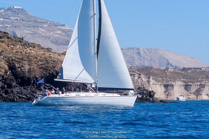 Santorini Private Daytime Sailing Tour with Meal, Drinks &Transfer included - Thirasia Bay Swim Time and a Homemade Meal That Actually Feels Local