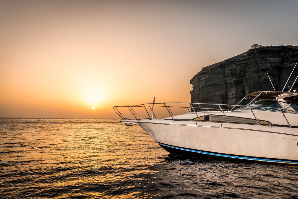 Santorini: Private Sunset Cruise with Barbecue and Drinks - Red Beach and White Beach: Volcanic Sands You Can Actually Touch