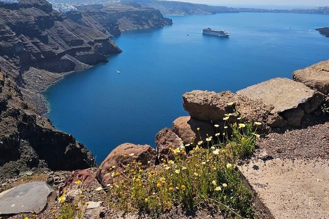 Santorini Private Tour Blue Domes - Imerovigli: the quieter balcony stop plus Skaros Rock nearby