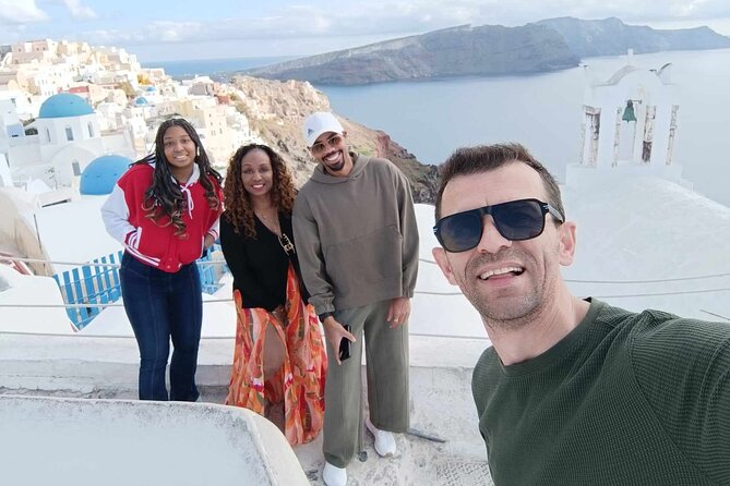 Santorini Private Tour Blue Domes - Profitis Ilias Monastery: the summit with included admission and wide-open views