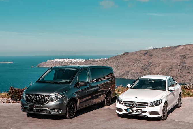 Santorini, Private Transfer with Luxury Airconditioned Vehicle - Why I’d choose a Santorini private transfer over “figure it out”