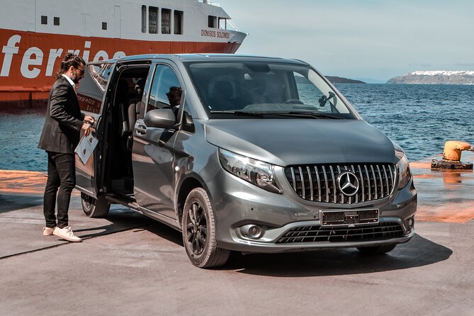 Santorini, Private Transfer with Luxury Airconditioned Vehicle - Extras that matter more than you think