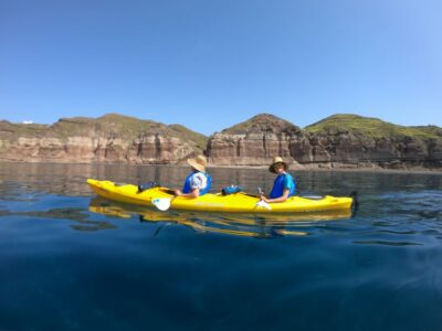 Santorini: Sea Caves Kayak Trip with Snorkeling and Picnic - Getting Started Near Your Hotel With Serenity Kayak