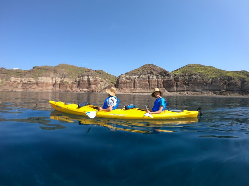Santorini: Sea Caves Kayak Trip with Snorkeling and Picnic - Getting Started Near Your Hotel With Serenity Kayak
