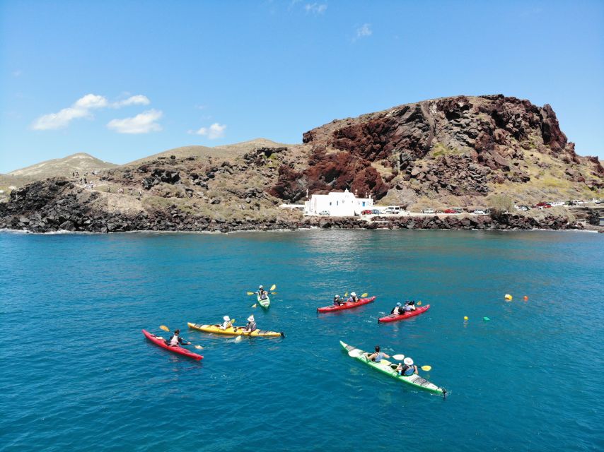 Santorini: South Sea Kayaking Tour with Sea Caves and Picnic - Price and Value: What $135 Buys You Here