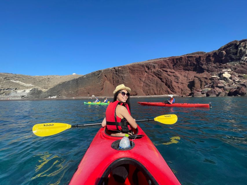 Santorini: South Sea Kayaking Tour with Sea Caves and Picnic - What to Bring (and What Footwear Can Save Your Day)