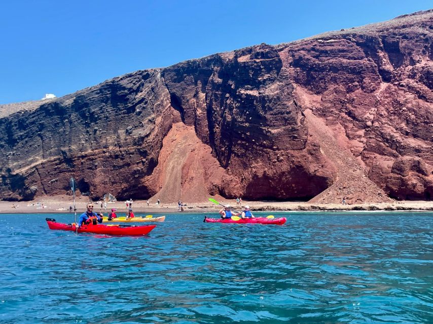 Santorini: South Sea Kayaking Tour with Sea Caves and Picnic - Who Should Book This Kayak Tour