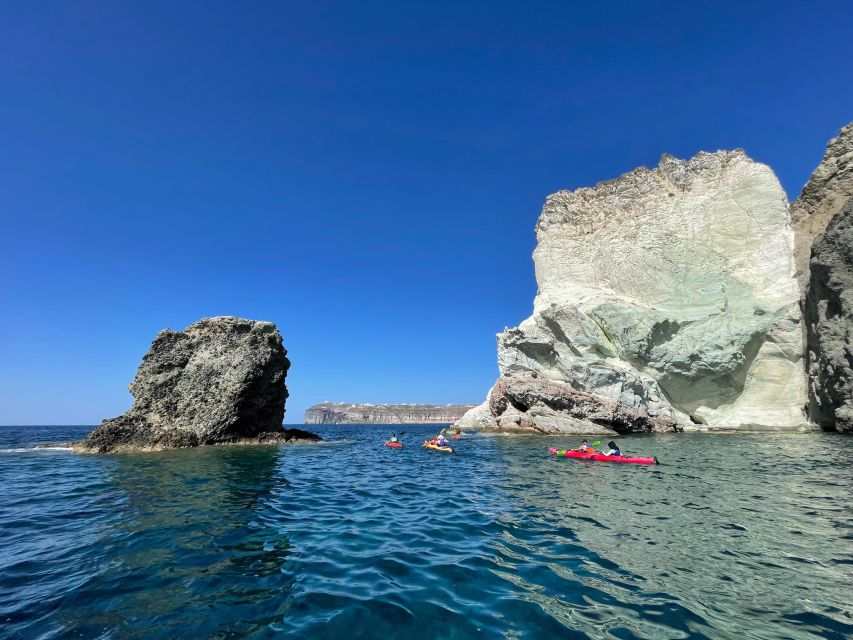 Santorini: South Sea Kayaking Tour with Sea Caves and Picnic - Akrotiri Pickup, Lesson, and the Safety Brief That Actually Helps