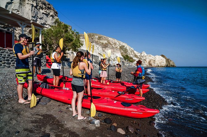 Santorini: Sunset Sea Kayak with Light Dinner with Pick-up Option - Snorkeling the Aegean: What You’ll See and How to Prepare