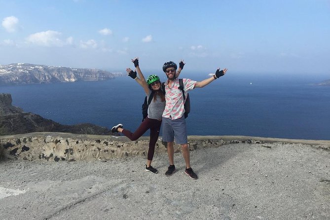 Santorini Tour on Electric Bikes & Scooters - Castelli of Emporio: Venetian Castle Streets Without the Crowds