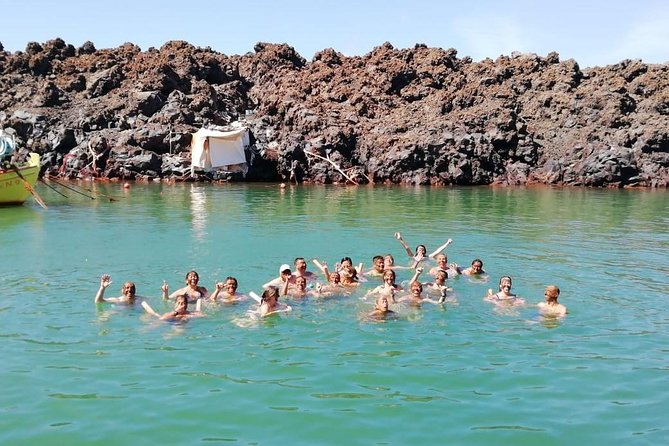 Santorini Volcanic Islands Cruise: Volcano,Hot Springs,Thirassia and Oia Sunset - Palea Kameni Hot Springs: Short Swim Time, Big Sulfur Impact