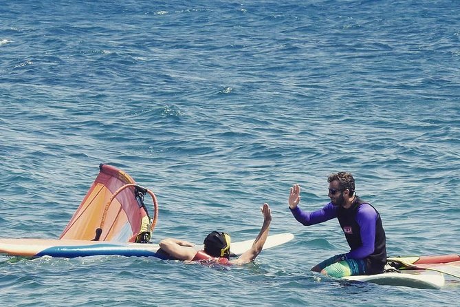 Santorini Windsurfing lessons - Santorini’s Crystal-Clear Water: Why It Helps Your First Lesson