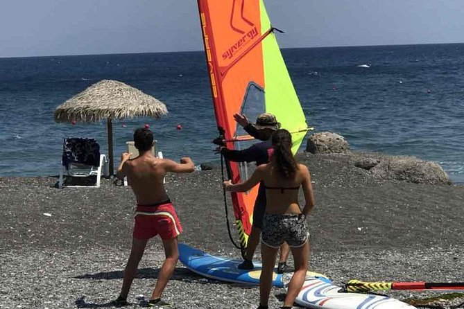 Santorini Windsurfing lessons - Practical Booking Tips (So Your Wind Lesson Doesn’t Turn Into Waiting)