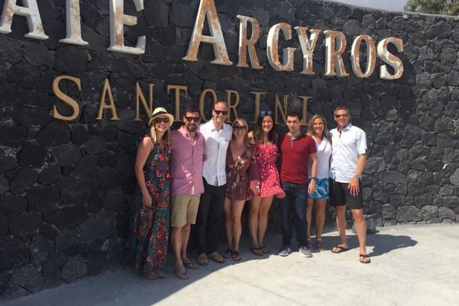 Santorini Wine Adventure with 12 Wine Tastings, Tapas and Sunset - Estate Argyros: A Classic Start with Vineyard and Cellar Time