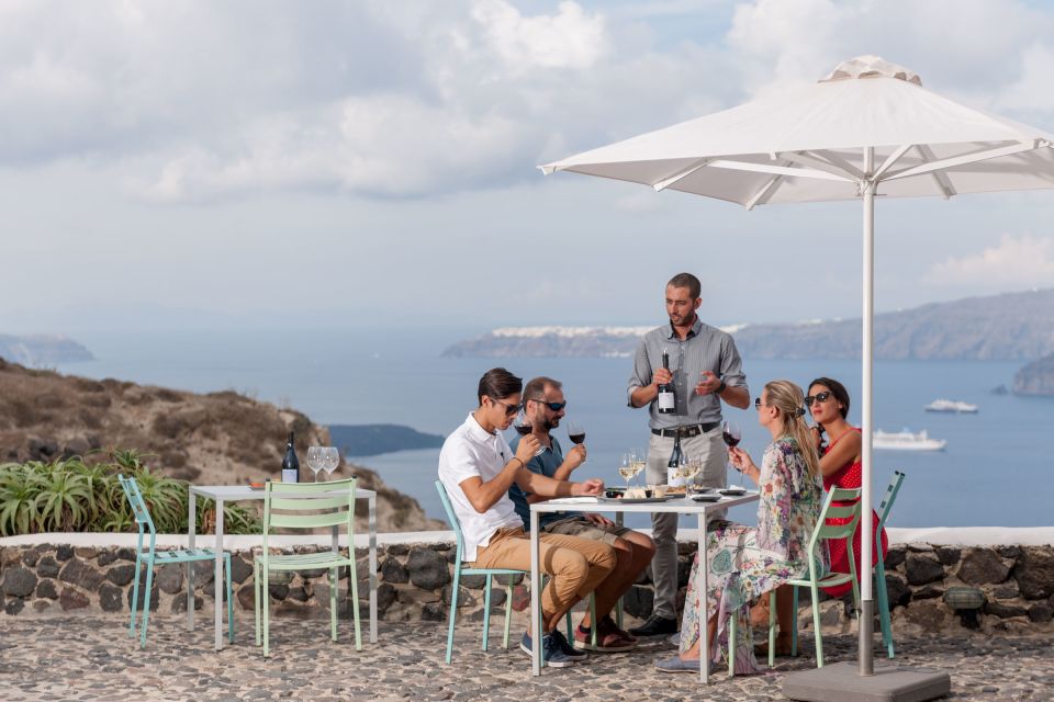 Santorini Wine Roads: Tour of 3 Wineries with a Sommelier - Mercedes Pickup, Scenic Driving, and How You’ll Spend Your Time