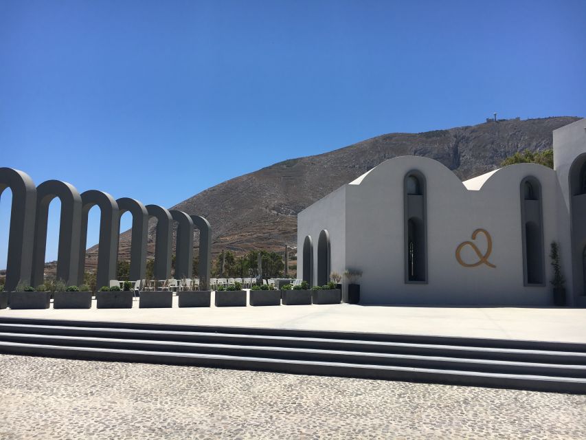 Santorini: Wine Tasting Tour & Sunset Viewing - Stop 3 at the end: Vinsanto, the caldera, and sunset timing