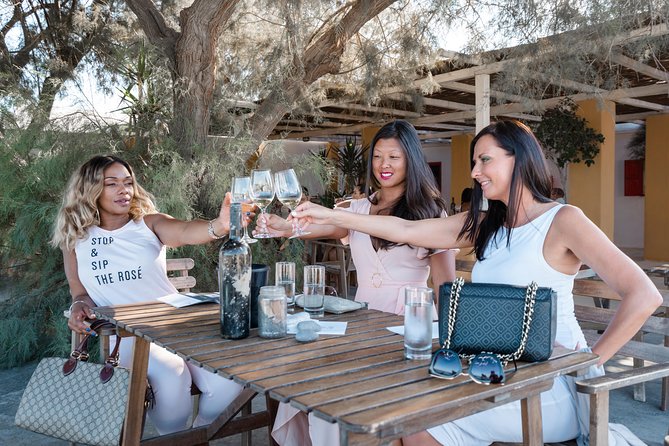 Santorini Wine Tour: Taste 12 best wines & 3 beers with pairings - Santorini Brewing Company: fast beer tasting, fun lineup