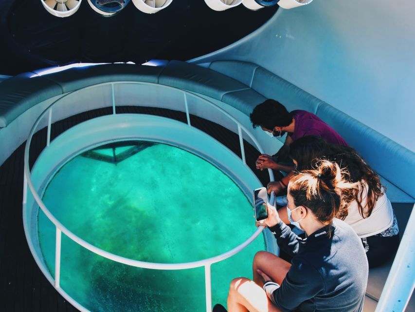São Miguel: Glass Bottom Boat Tour with Snorkeling - Sailing around Ilhéu de Vila Franca do Campo: birds, crustaceans, and underwater hints