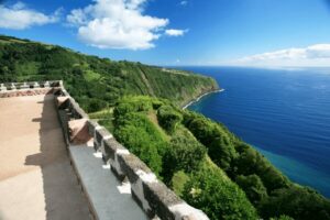 São Miguel: Nordeste, Cliffs & Waterfall Day Trip with Lunch - Miradouro do Salto da Farinha: where the story comes with the view