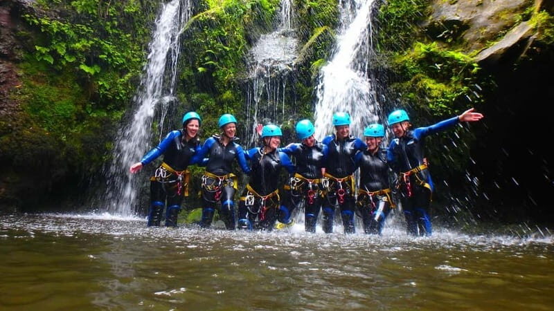 Sao Miguel: Ribeira dos Caldeiroes Canyoning Experience - Gear handoff and the 20-minute walk to the stream entry