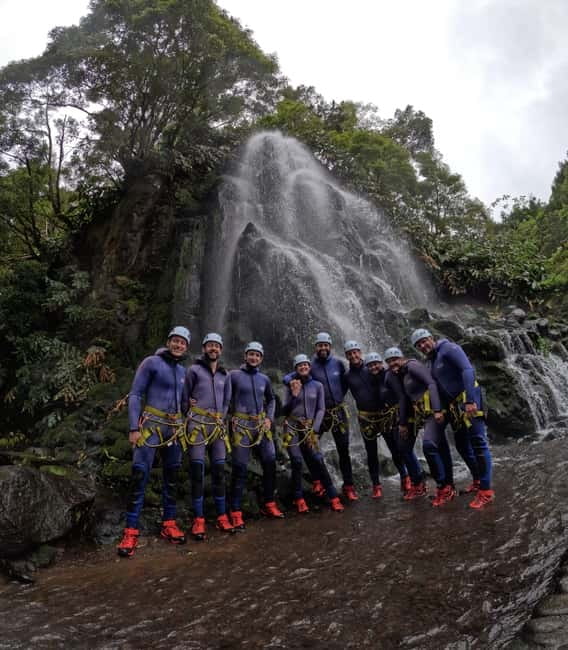 São Miguel: WaterPark Canyoning Ribeira dos Caldeirões - The 2.5 hours in the natural park: what you’ll do step by step