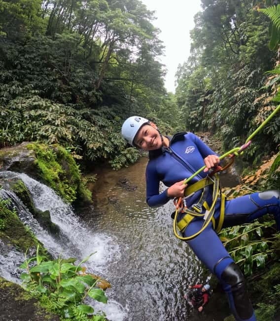 São Miguel: WaterPark Canyoning Ribeira dos Caldeirões - Safety-first canyoning with certified guides (and a sense of humor)