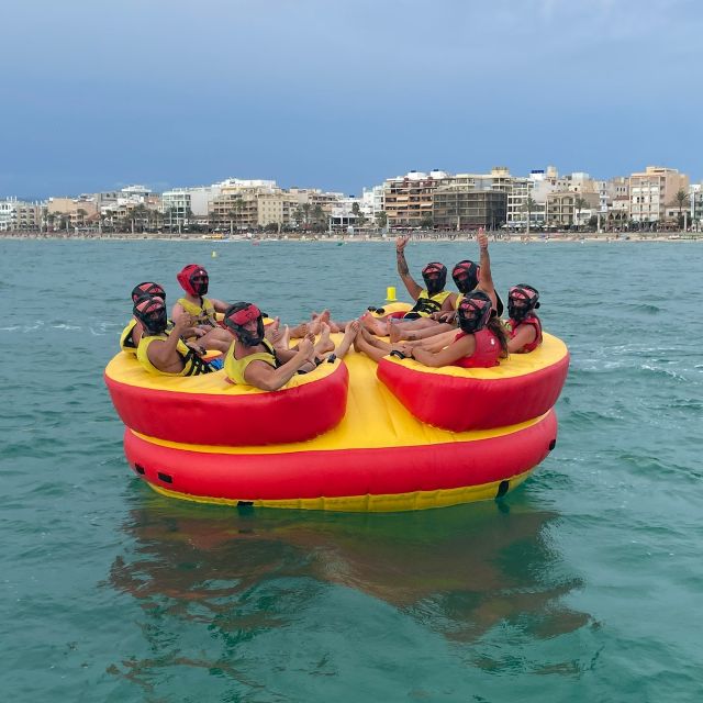 S'Arenal: Aqua Rocket Water Roller Coaster Ticket - Safety and “know how to swim” reality checks