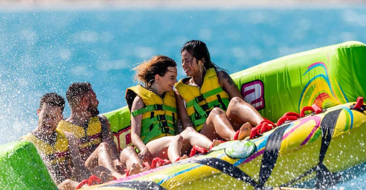 S'Arenal: Aqua Rocket Water Roller Coaster Ticket - Where to meet on Playa del Arenal (Life & Sea kiosk setup)